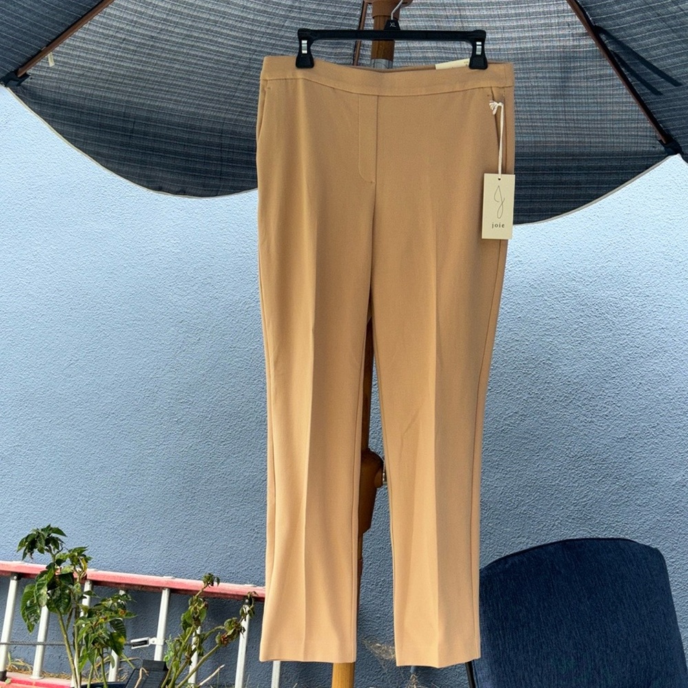 NWT Women’s Jolie High Rise Slim Leg Pants 6 Camel